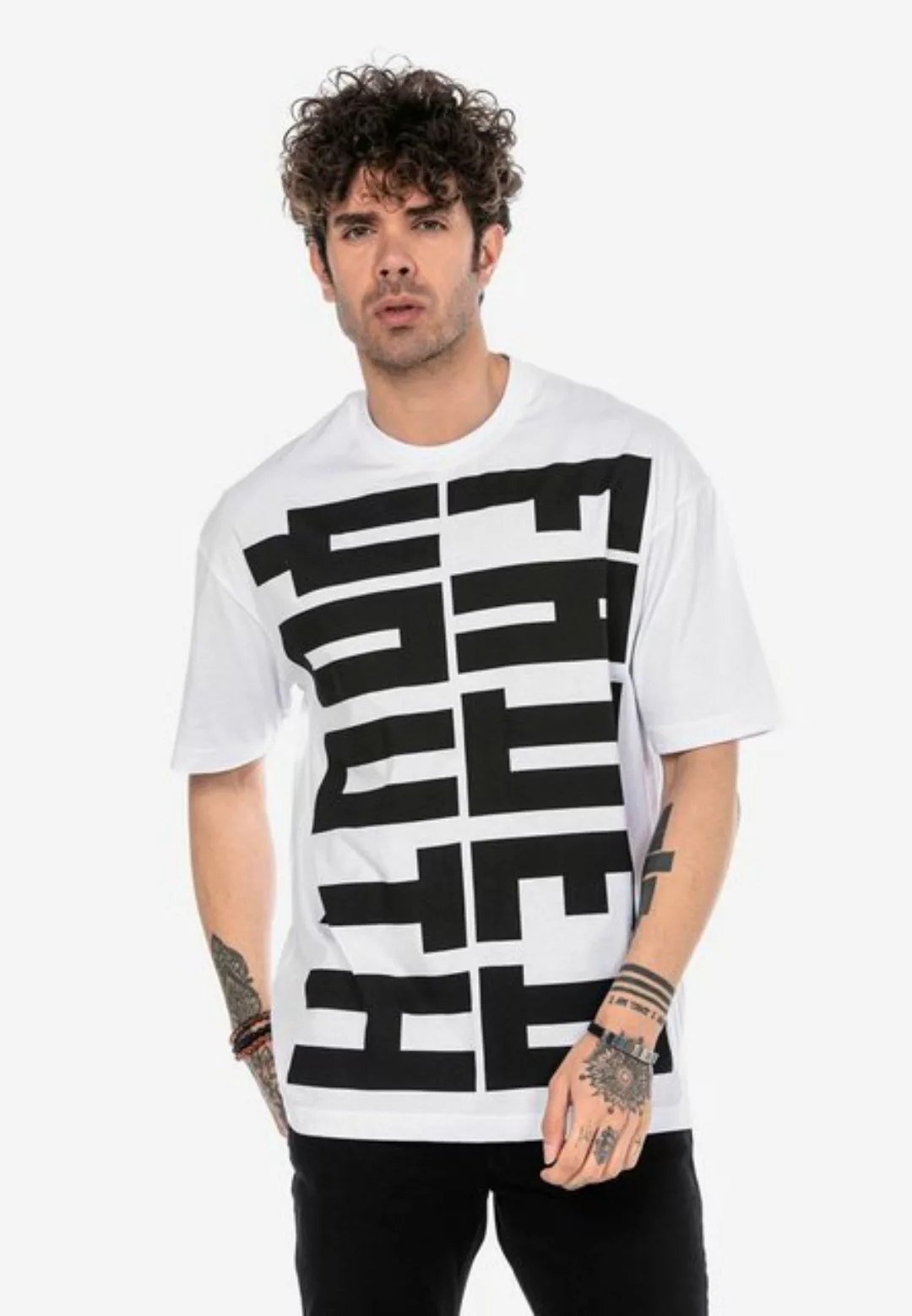 RedBridge T-Shirt "Miramar", T-Shirt Oversize Faded Youth günstig online kaufen