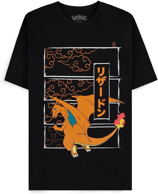 POKÉMON T-Shirt Pokémon - Charizard Men's Short Sleeved T-shirt günstig online kaufen