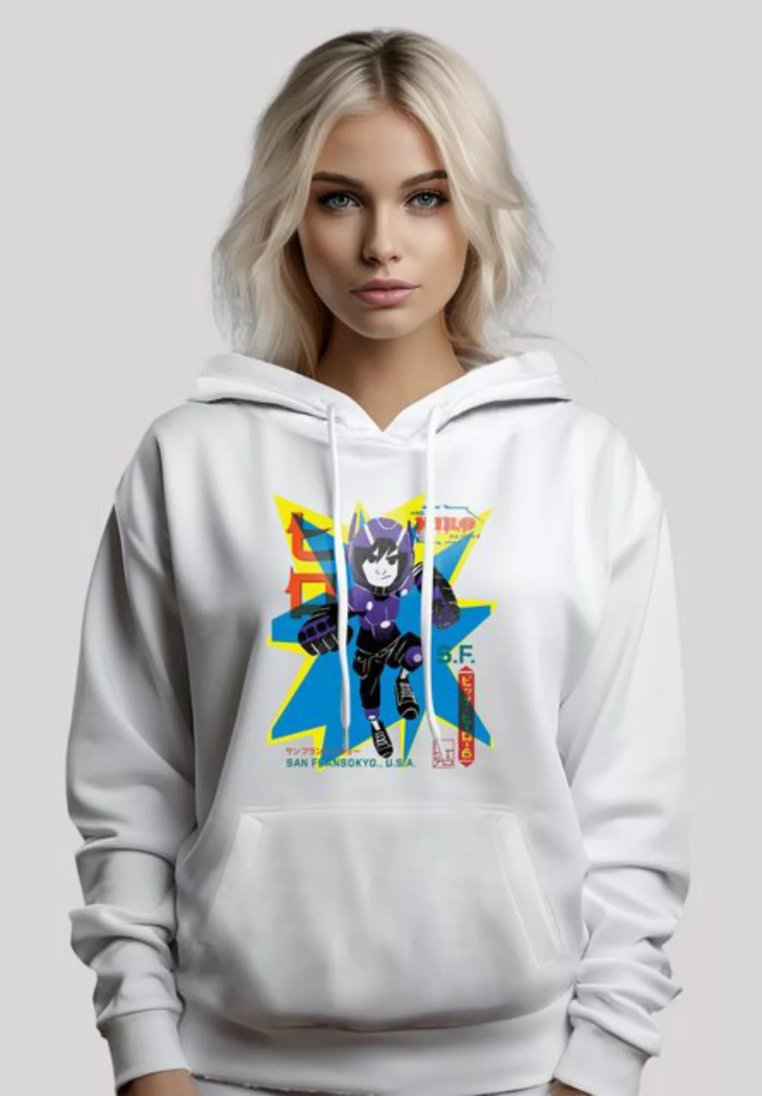 F4NT4STIC Kapuzenpullover "Big Hero 6 Hiro Manga", Premium Qualität günstig online kaufen