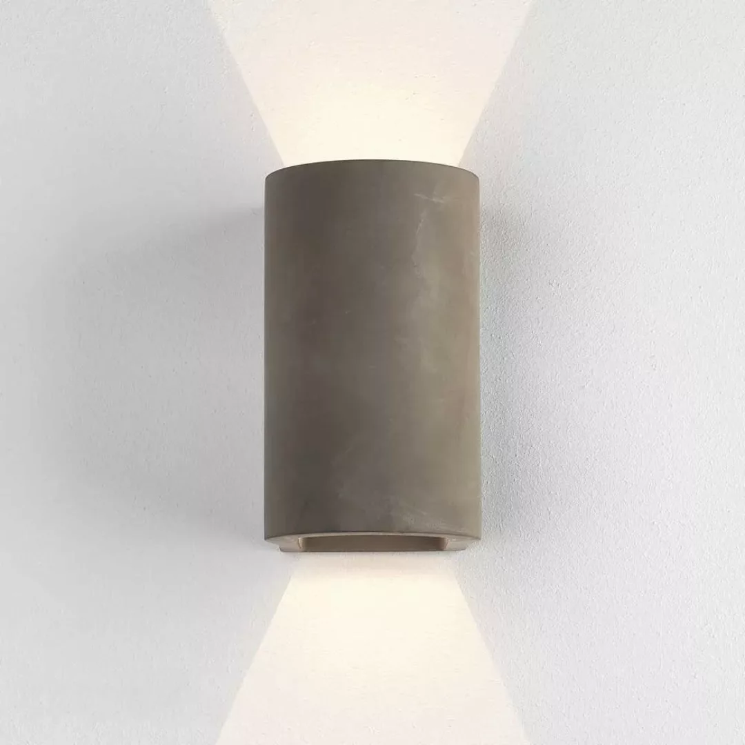 LED Außenleuchte Dunbar in Grau-Matt 6,1W 115lm 160mm günstig online kaufen