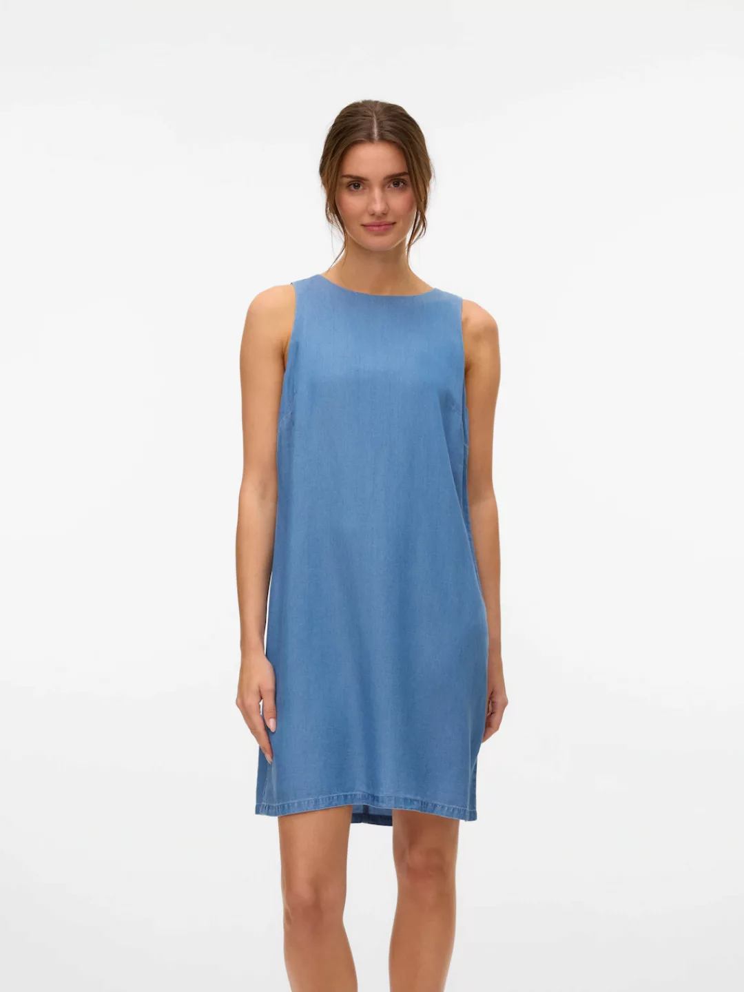Vero Moda Maxikleid "VMFLEUR SL SHORT TENCEL DRESS GA", Sommerkleid günstig online kaufen