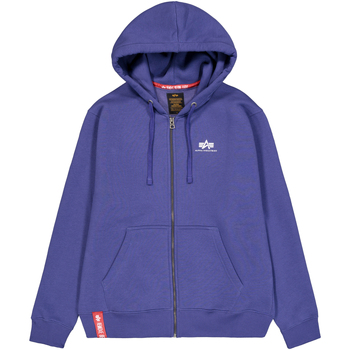 Alpha Industries  Sweatshirt Basic Zip Hoodie SL - night purple günstig online kaufen