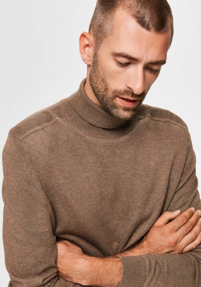 SELECTED HOMME Rollkragenpullover SLHBERG ROLL NECK günstig online kaufen