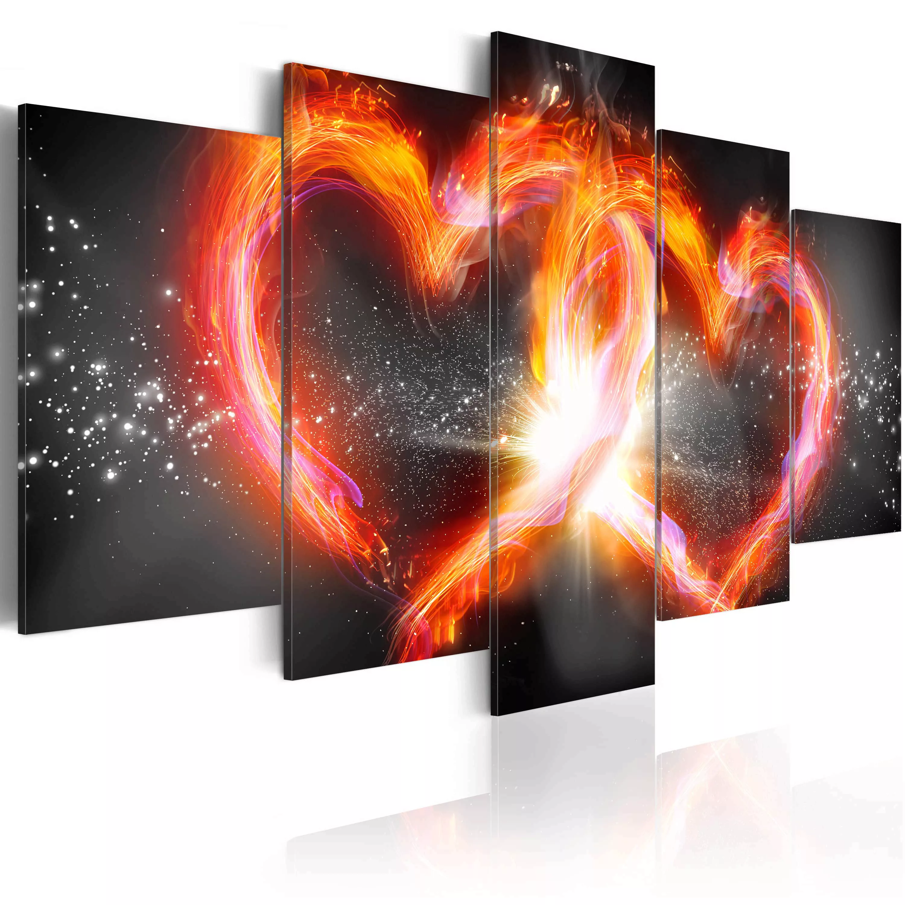 Wandbild - Flame of love günstig online kaufen