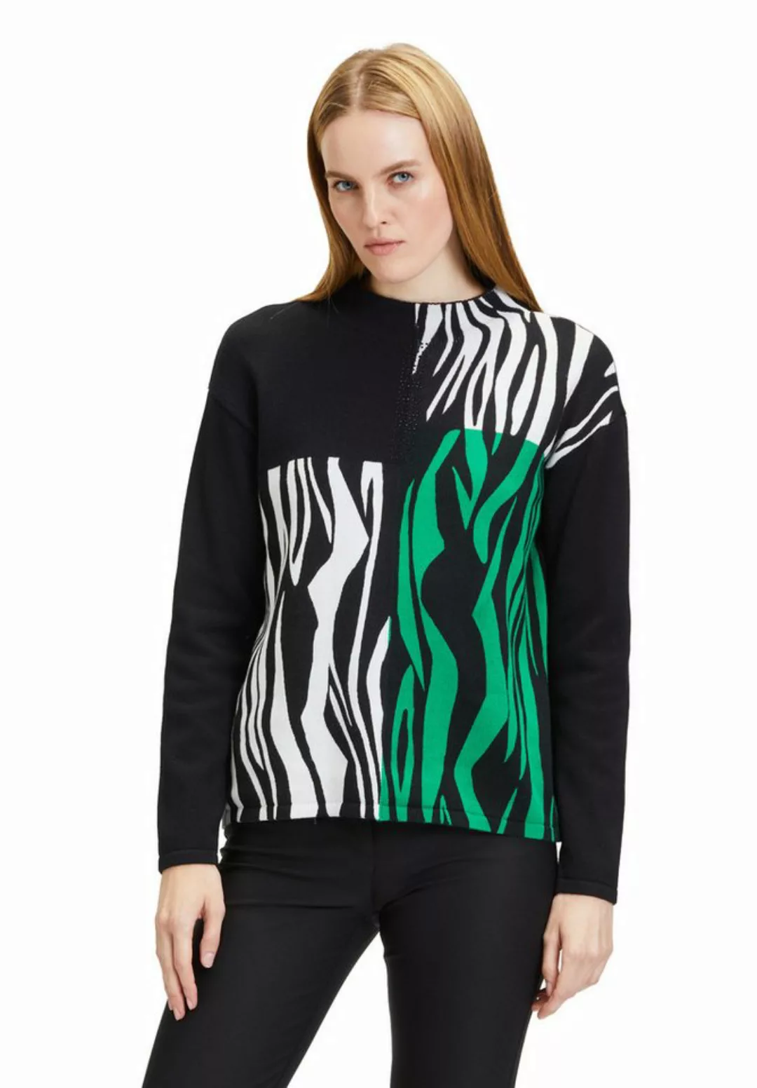 Betty Barclay Strickpullover Betty Barclay Strickpullover mit Color Blockin günstig online kaufen