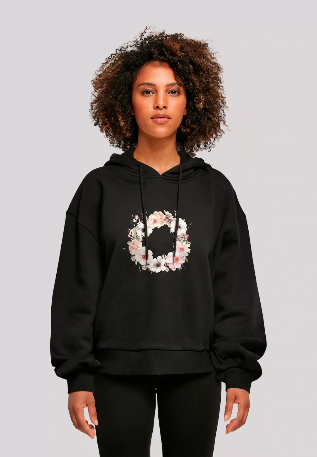 F4NT4STIC Sweatshirt "Rosa Blumenkranz", Premium Qualität günstig online kaufen