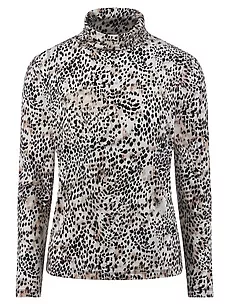 Stehkragen-Shirt BASLER beige günstig online kaufen