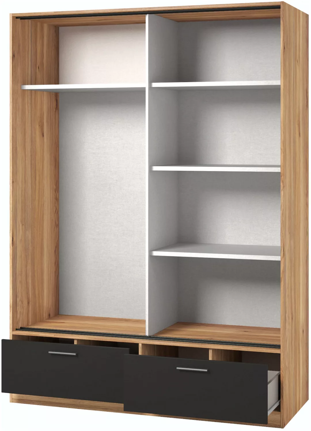 INOSIGN Schwebetürenschrank Faweza,Breite 200 cm, Wäscheschrank incl. kompl günstig online kaufen