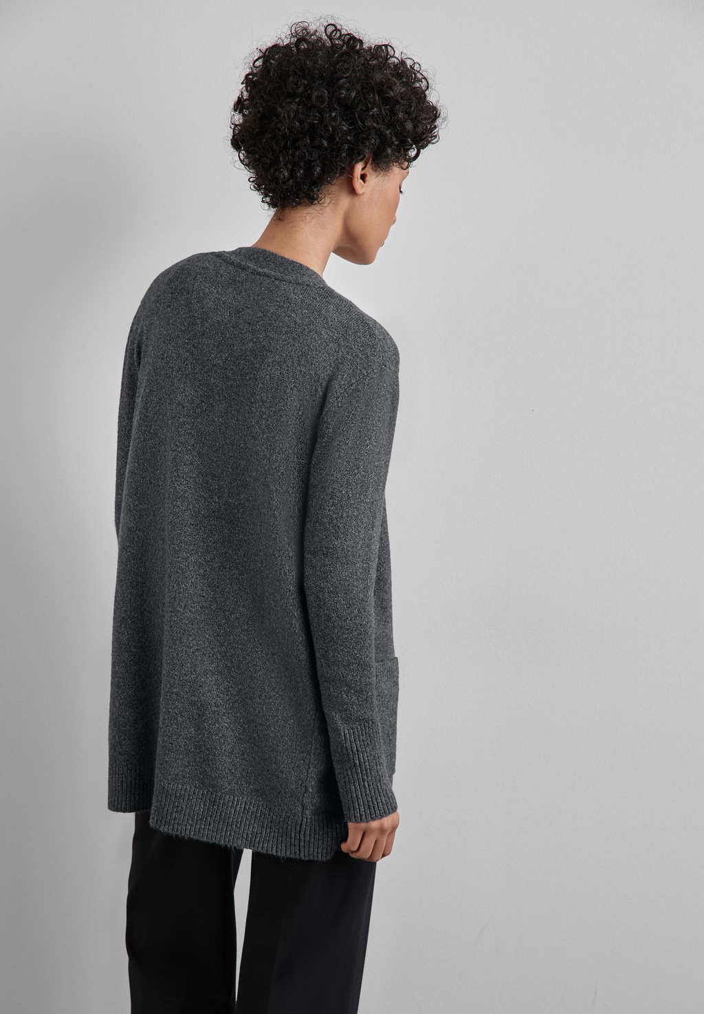 STREET ONE Cardigan, mit Materialmix günstig online kaufen