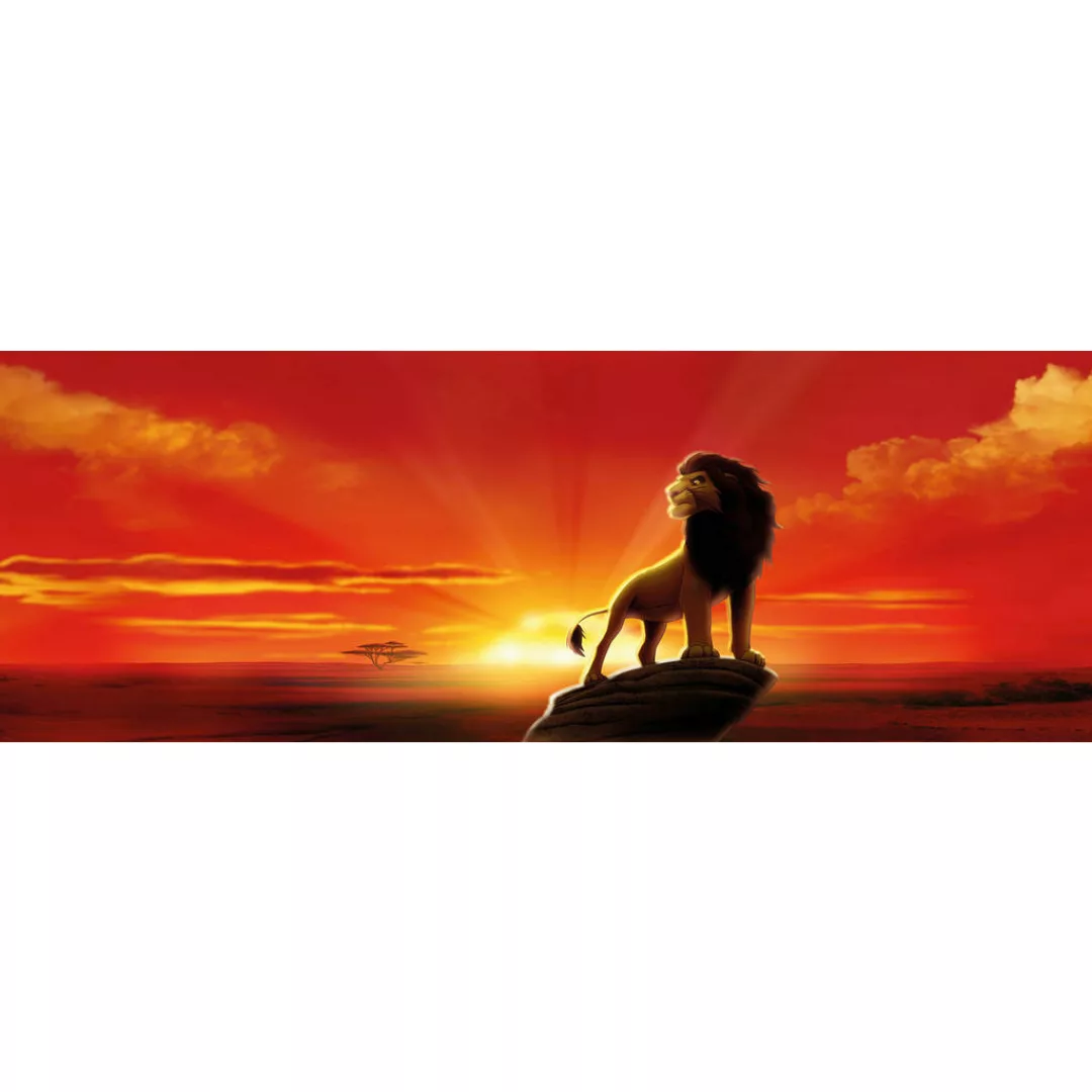 Komar Fototapete The Lion King B/L: ca. 202x73 cm günstig online kaufen