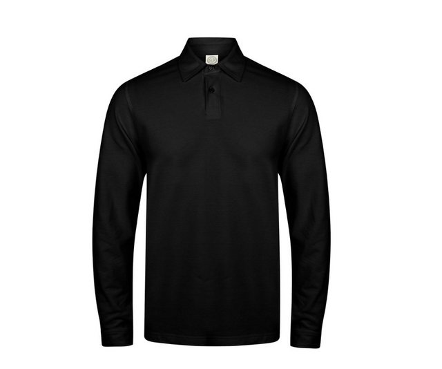 SF Men Langarm-Poloshirt Poloshirt Pique Langarm Polohemd Shirt günstig online kaufen