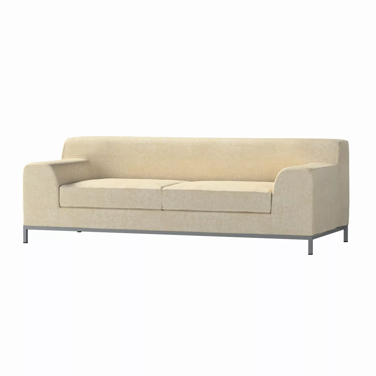 Bezug für Kramfors 3-Sitzer Sofa, grau-beige, Sofahusse, Kramfors 3-Sitzer, günstig online kaufen