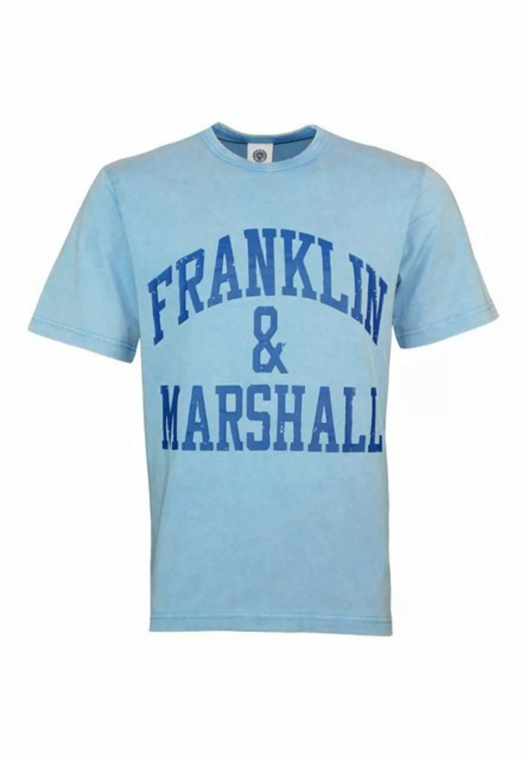 Franklin & Marshall T-Shirt Shirt Unifarbenes T-Shirt mit Rundhals günstig online kaufen