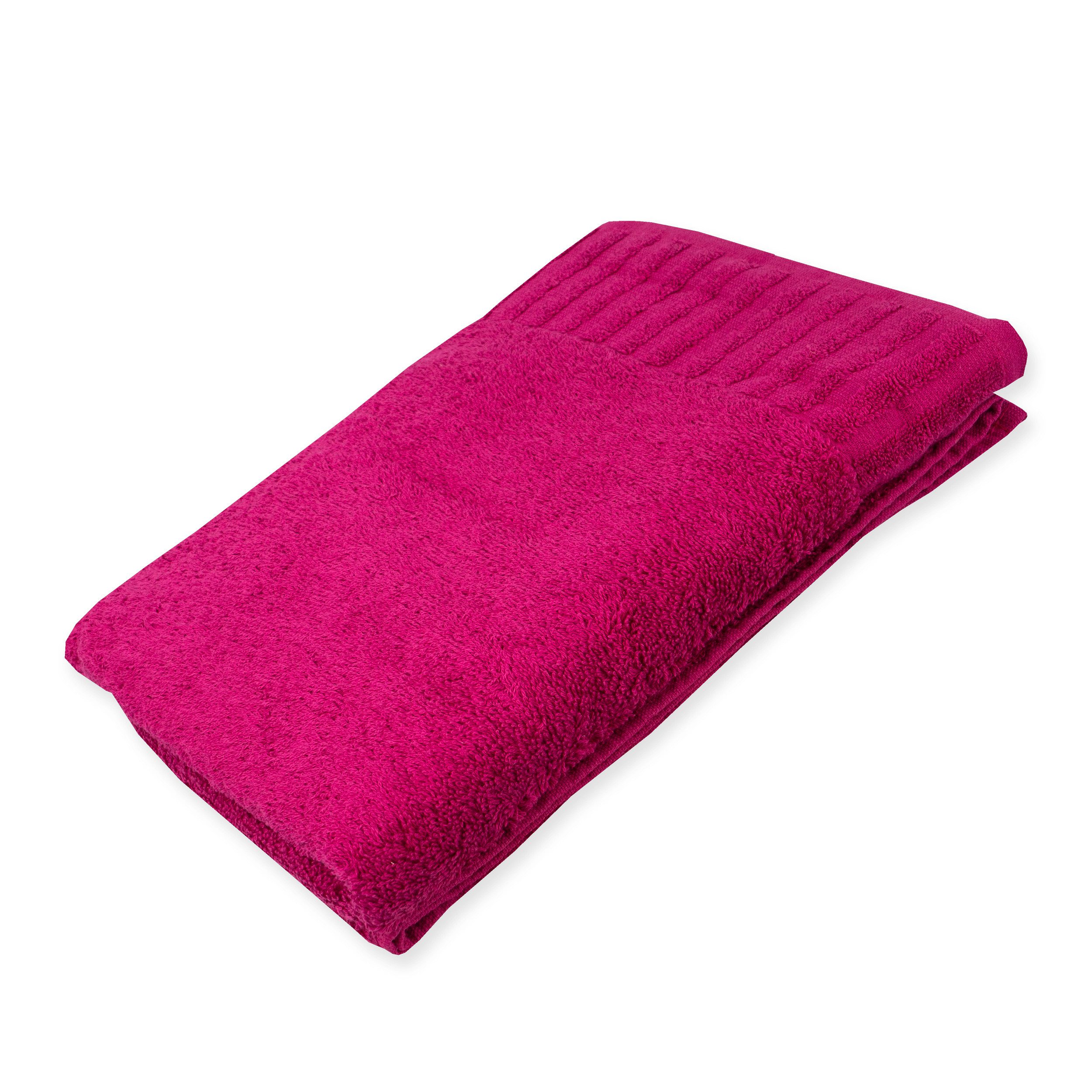 Casa Colori Badetuch Uni, Frottier (1-St), günstig online kaufen
