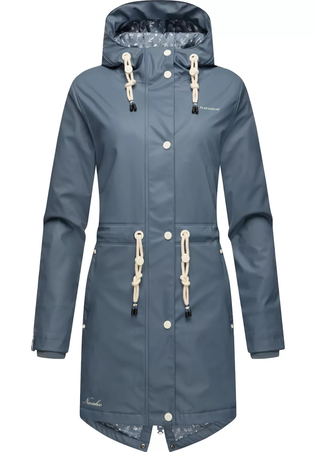 Navahoo Regenjacke "Flower of Ocean", mit Kapuze, Wasserdichter Damen Outdo günstig online kaufen