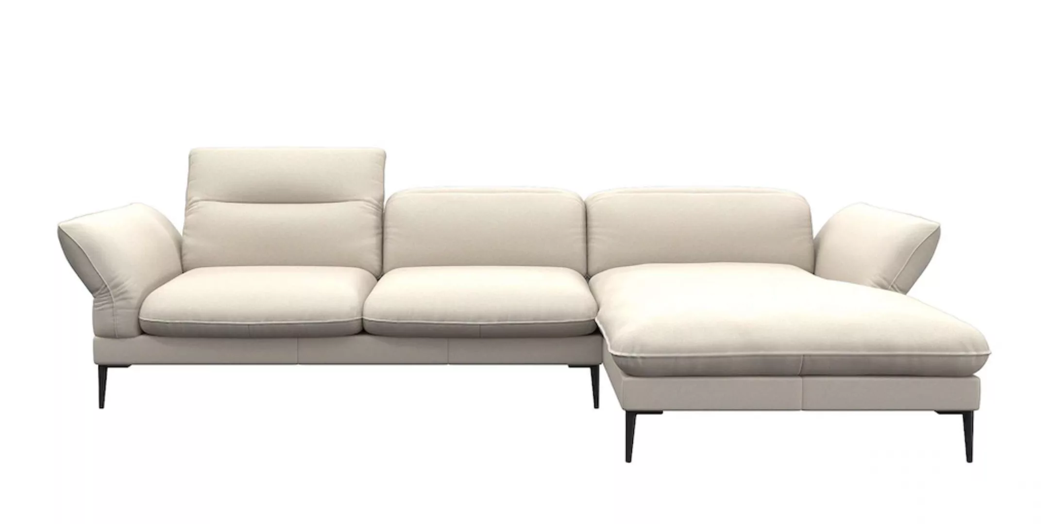 FLEXLUX Ecksofa "Salino, Funktionssofa mit Recamiere, Relaxsofa, Ecksofa", günstig online kaufen