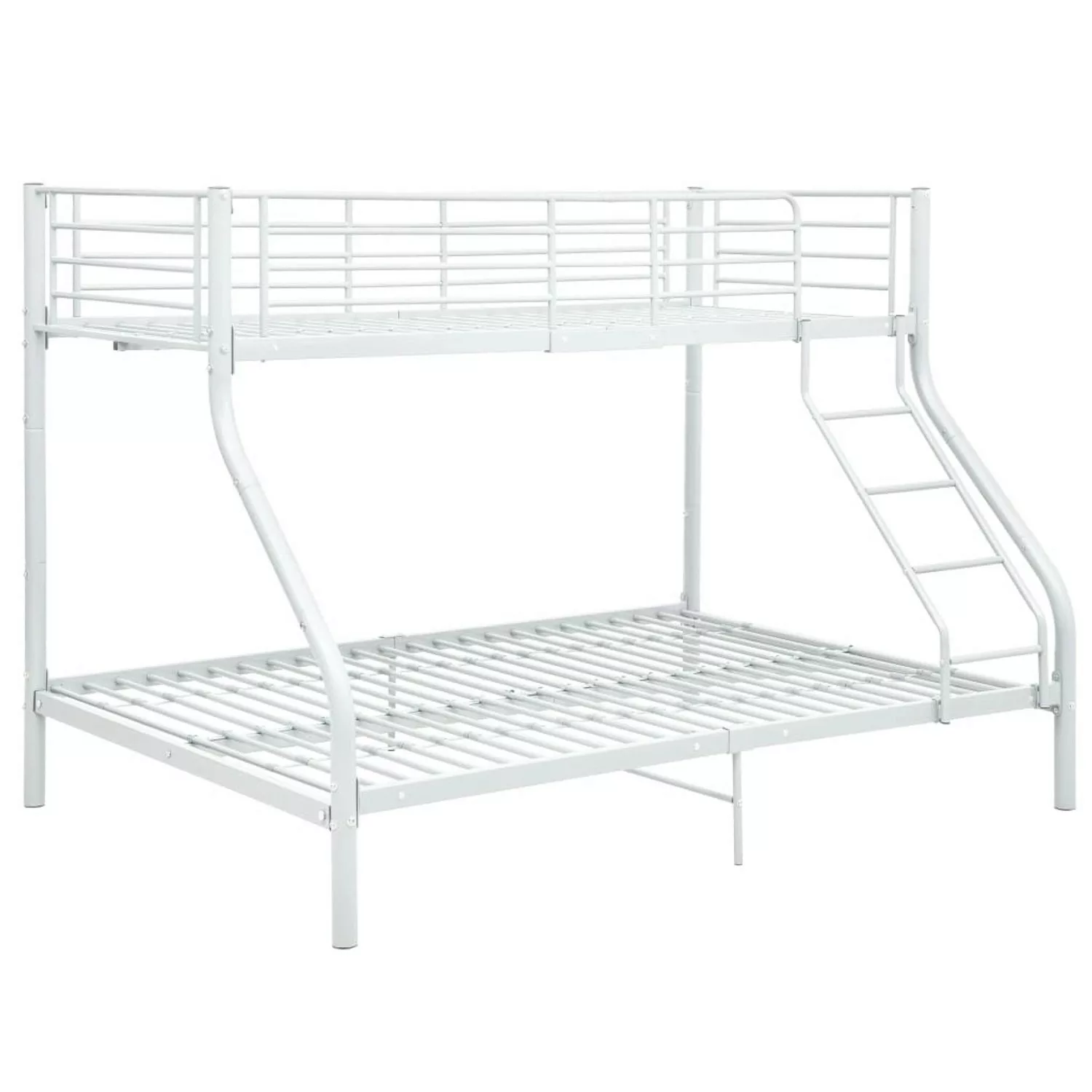 vidaXL Etagenbett Etagenbettgestell Weiß Metall 140x200 cm 90x200 cm Einzel günstig online kaufen