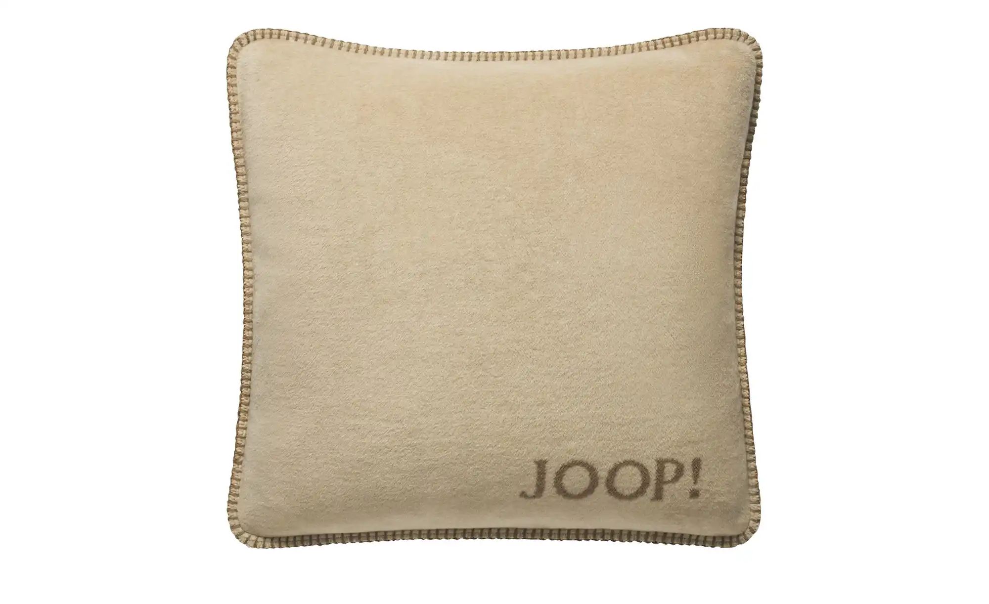 JOOP! Kissen   JOOP! Uni-Doubleface ¦ braun ¦ Maße (cm): B: 50 Dekokissen & günstig online kaufen