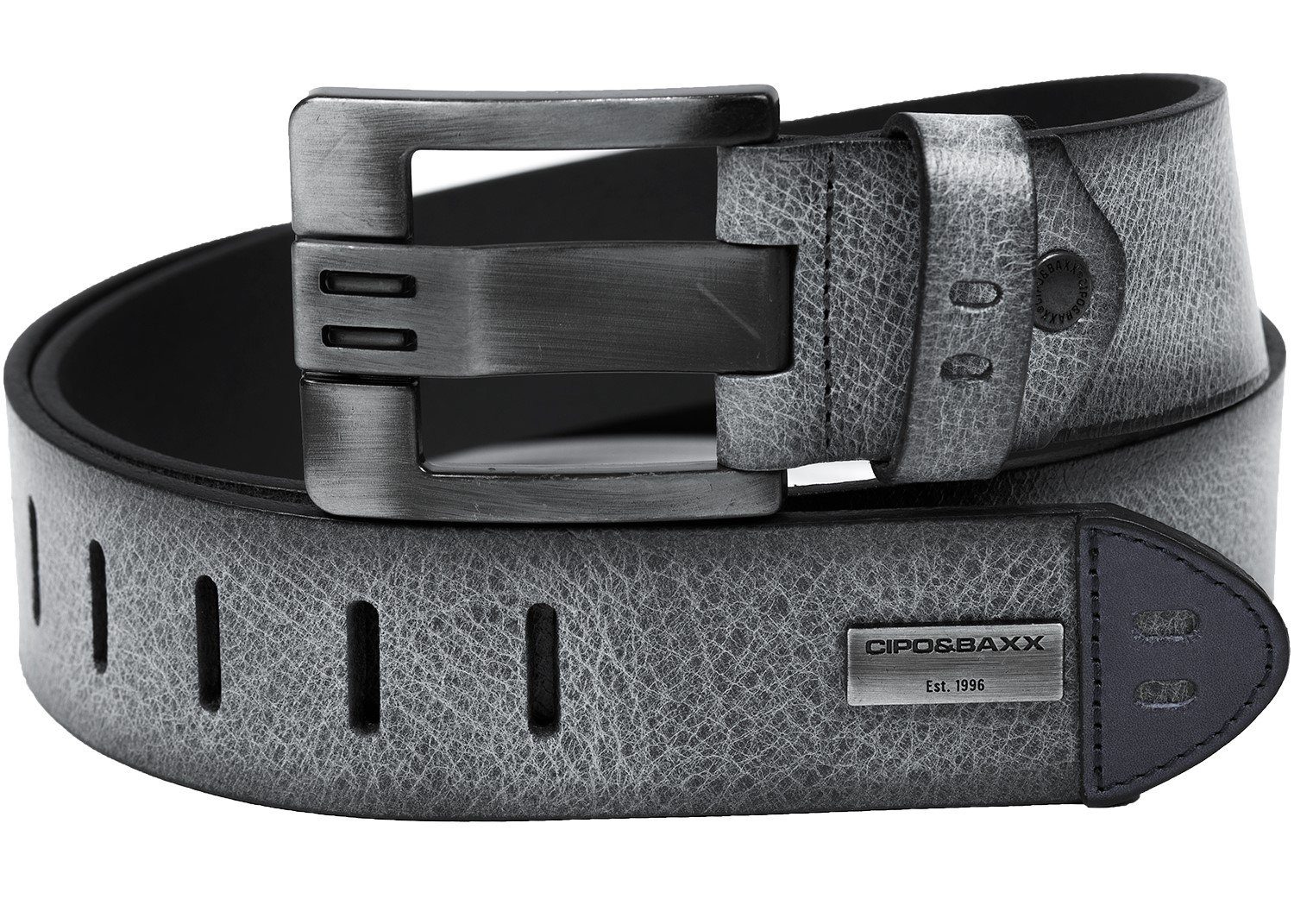 Cipo & Baxx Ledergürtel Designer Gürtel günstig online kaufen