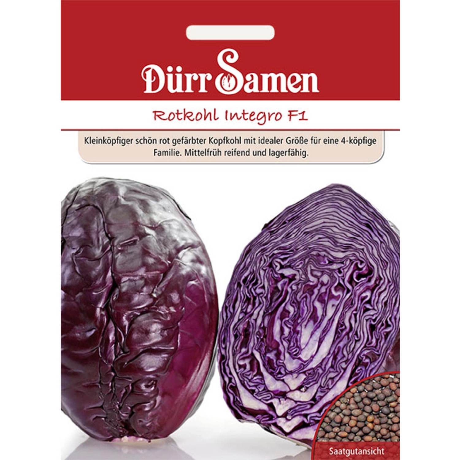Dürr Samen Rotkohl Integro F1 Saatgut günstig online kaufen