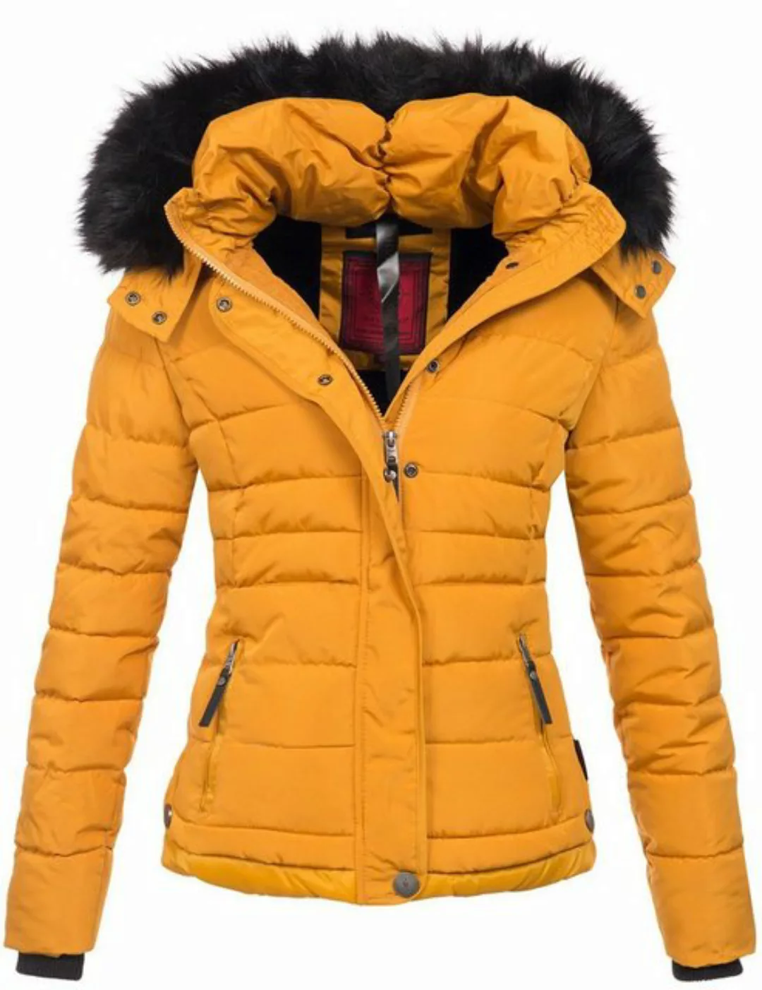 Navahoo Steppjacke Chloe hochwertige Winterjacke mit abnehmbarer Kapuze günstig online kaufen