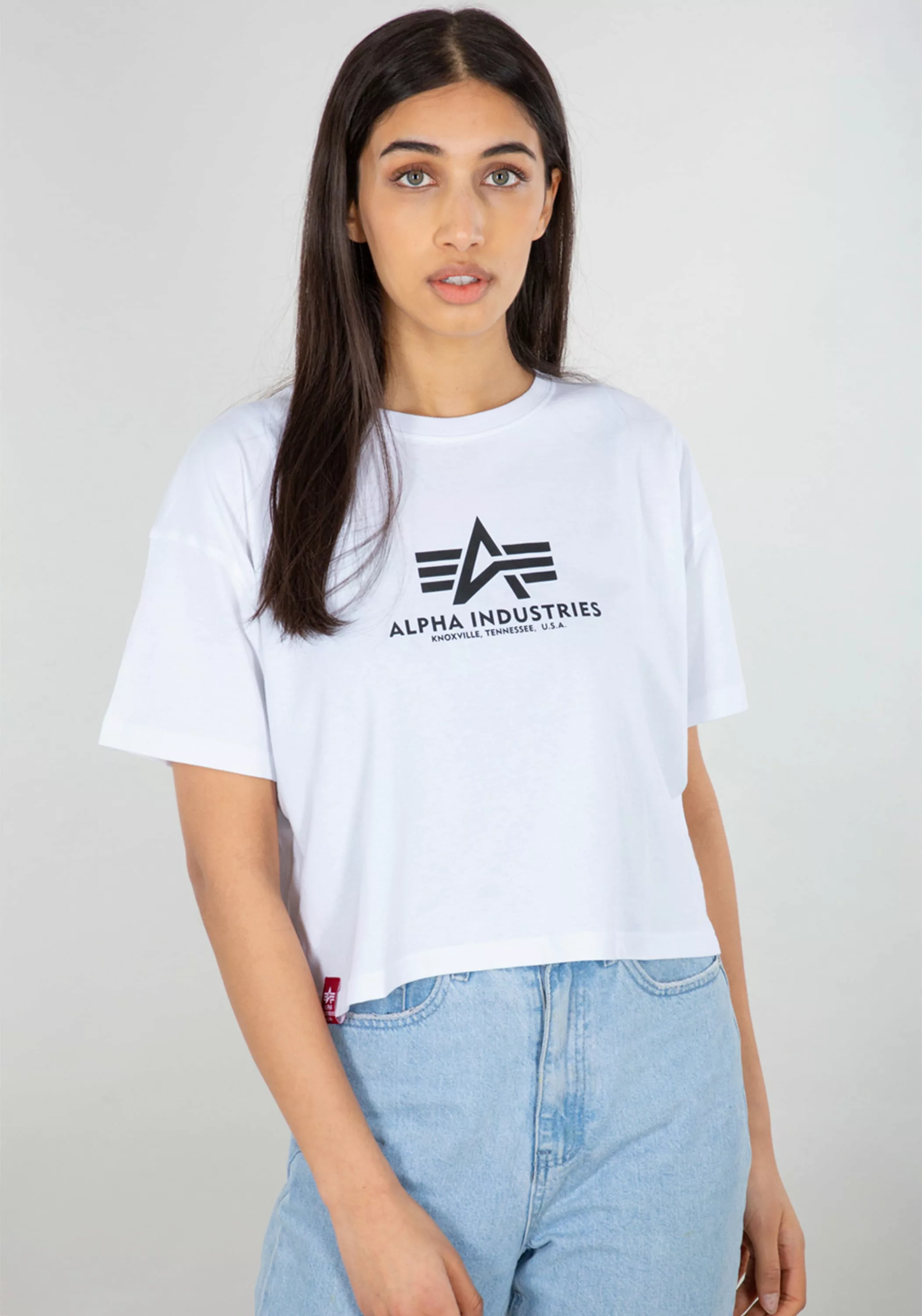 Alpha Industries T-Shirt "Alpha Industries Women - T-Shirts Basic T-Shirt C günstig online kaufen