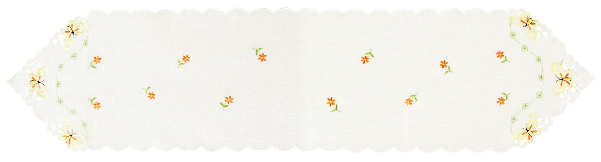 Arsvita Tischläufer bestickt 140x35cm Platzdecke (1-tlg), günstig online kaufen