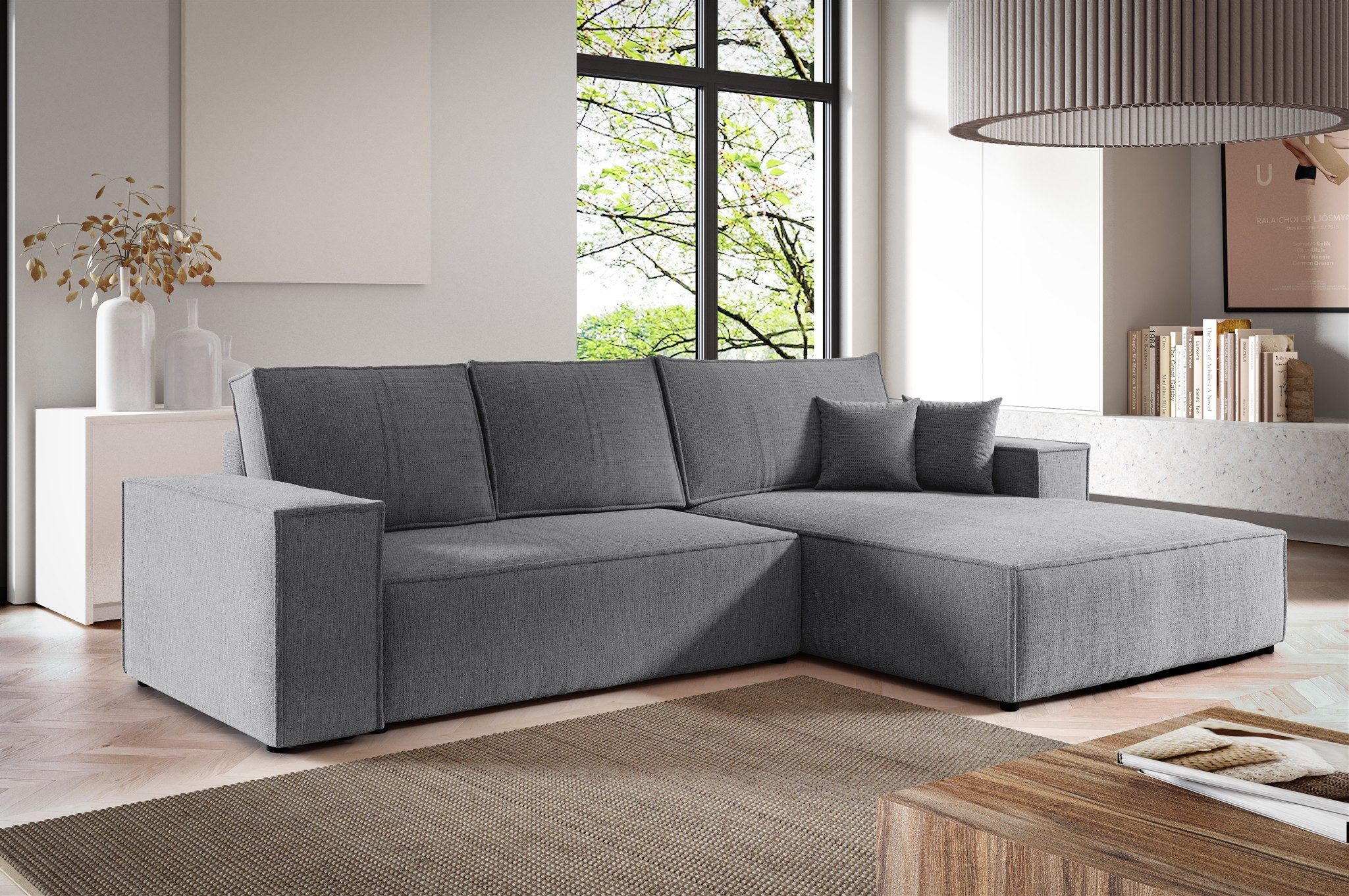 Fun Möbel Ecksofa Schlafsofa Sofa LEVIO günstig online kaufen