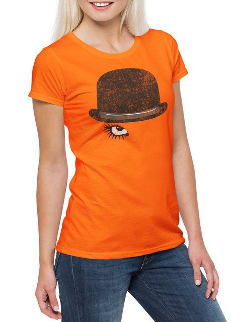 Urban Backwoods Print-Shirt Alex Eye Damen T-Shirt A Uhrwerk Clockwork Droo günstig online kaufen