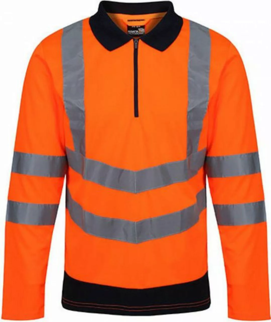 Regatta Professional Warnschutz-Shirt Pro Hi-Vis Long Sleeve Polo Shirt - A günstig online kaufen