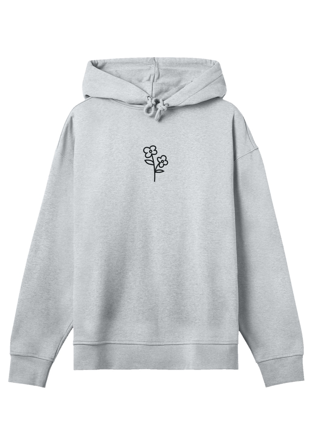 F4NT4STIC Kapuzenpullover "Handdrawn Flower Pink Bestickt", Premium Qualitä günstig online kaufen