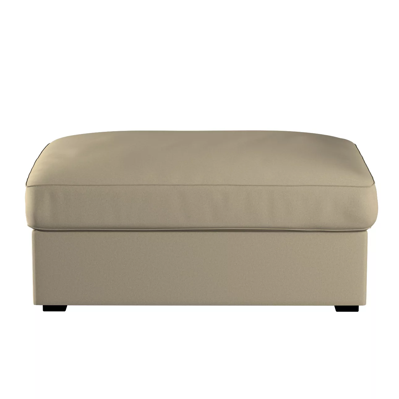 Bezug für Kivik Hocker, dunkelbeige, Bezug für Hocker Kivik, Living (161-47 günstig online kaufen