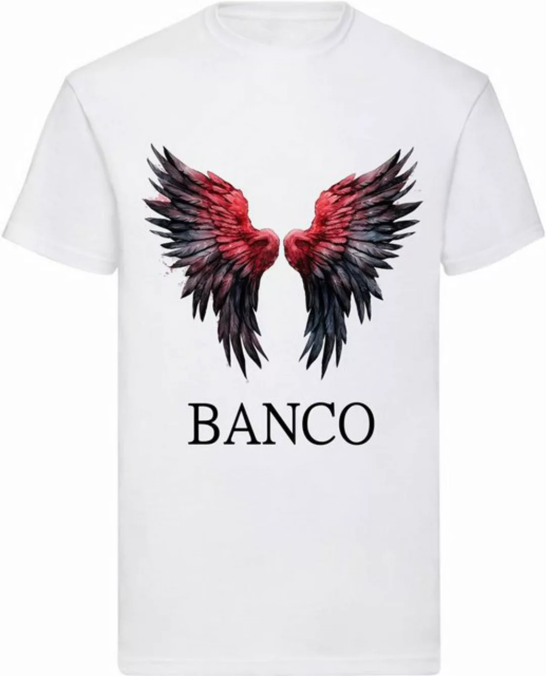 Banco T-Shirt Engelflügel Sommermode Sommer Freizeit Summer 100% Baumwolle günstig online kaufen
