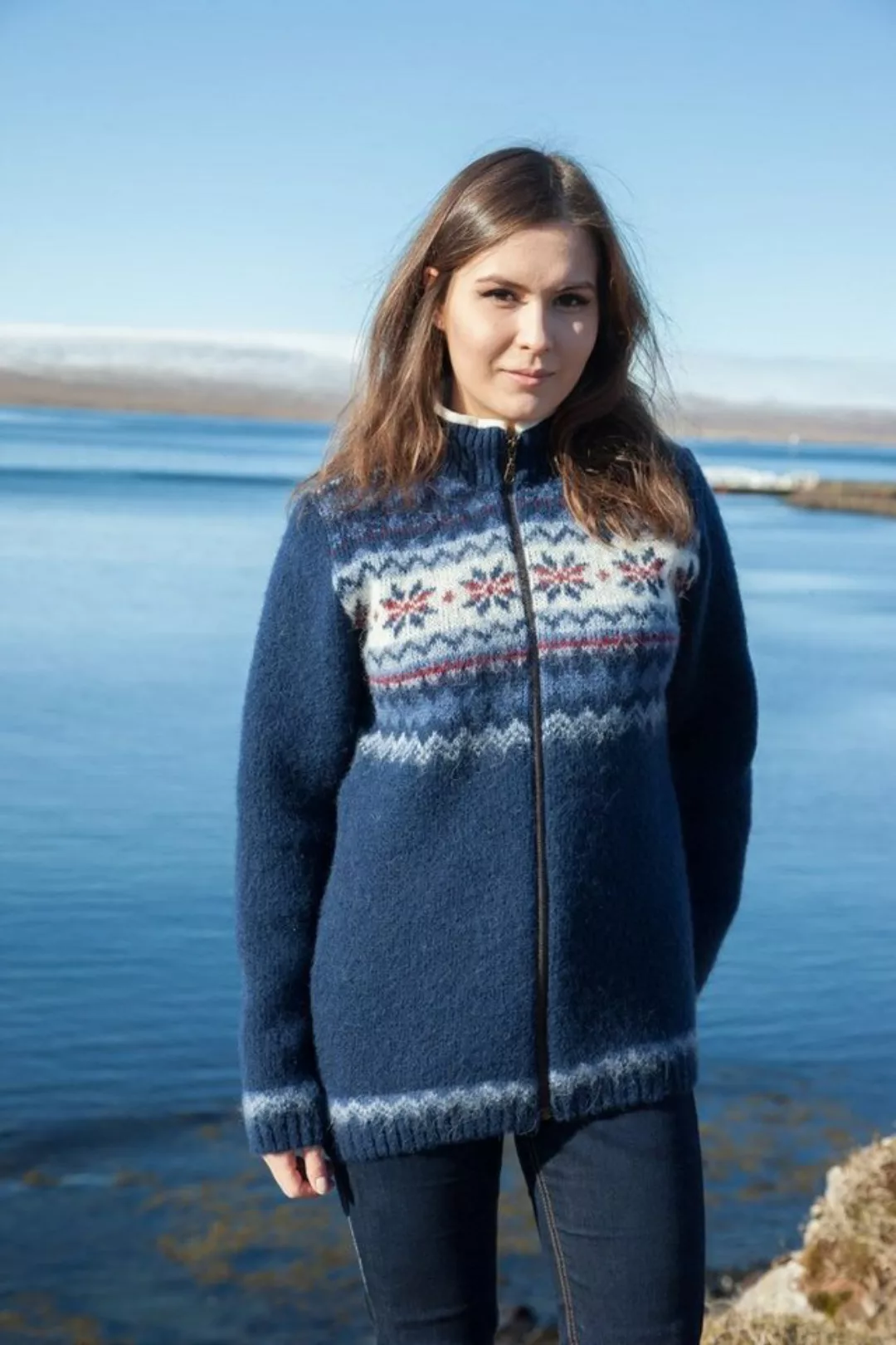 KIDKA Strickjacke - Cardigan - kid-101 - aus isländischer Schurwolle (rau) günstig online kaufen