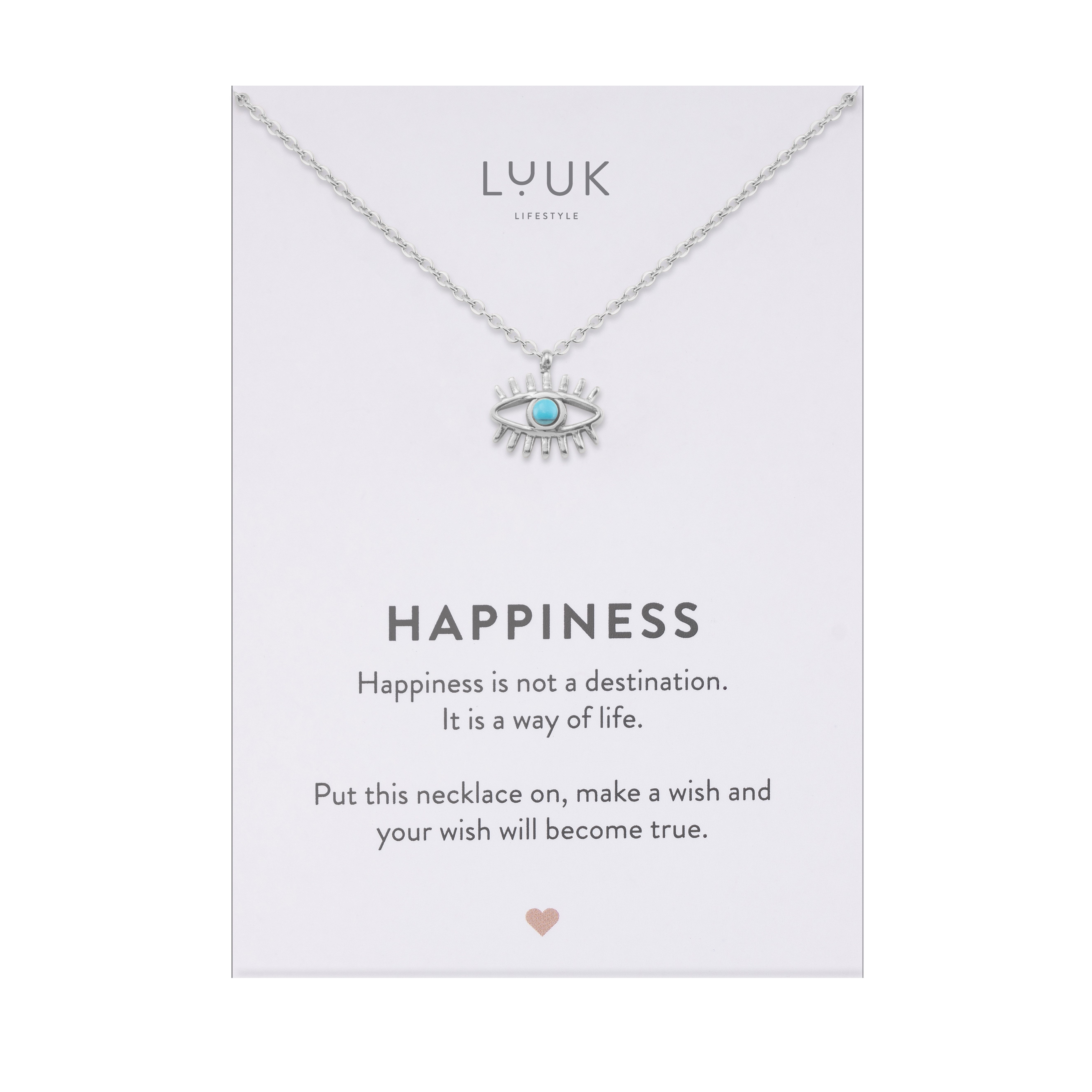 LUUK LIFESTYLE Kette mit Anhänger Evil günstig online kaufen