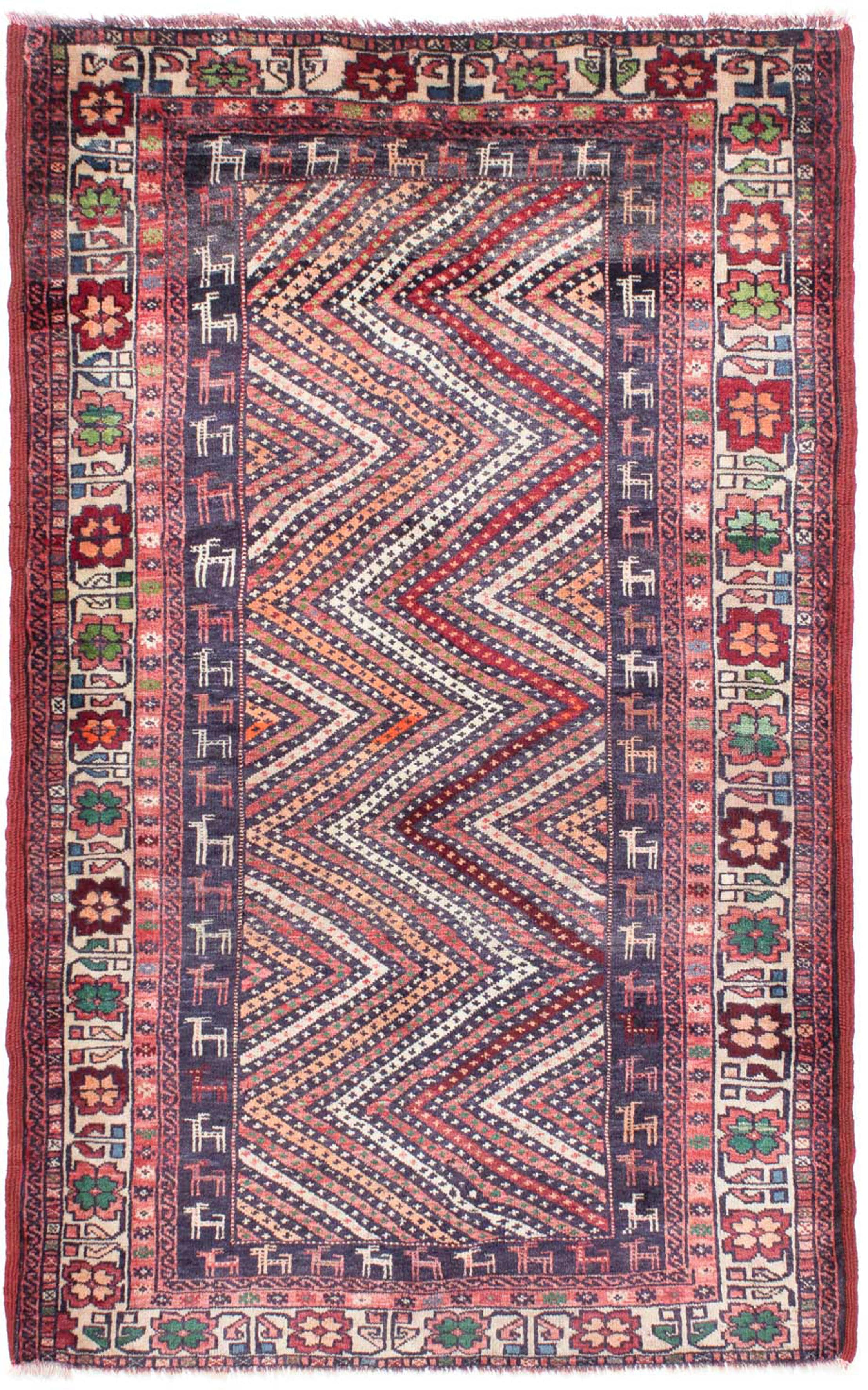 morgenland Orientteppich »Belutsch - 157 x 104 cm - mehrfarbig«, rechteckig günstig online kaufen