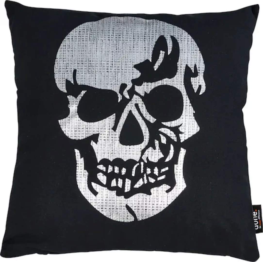 done.® Dekokissen »Stone Skull« günstig online kaufen