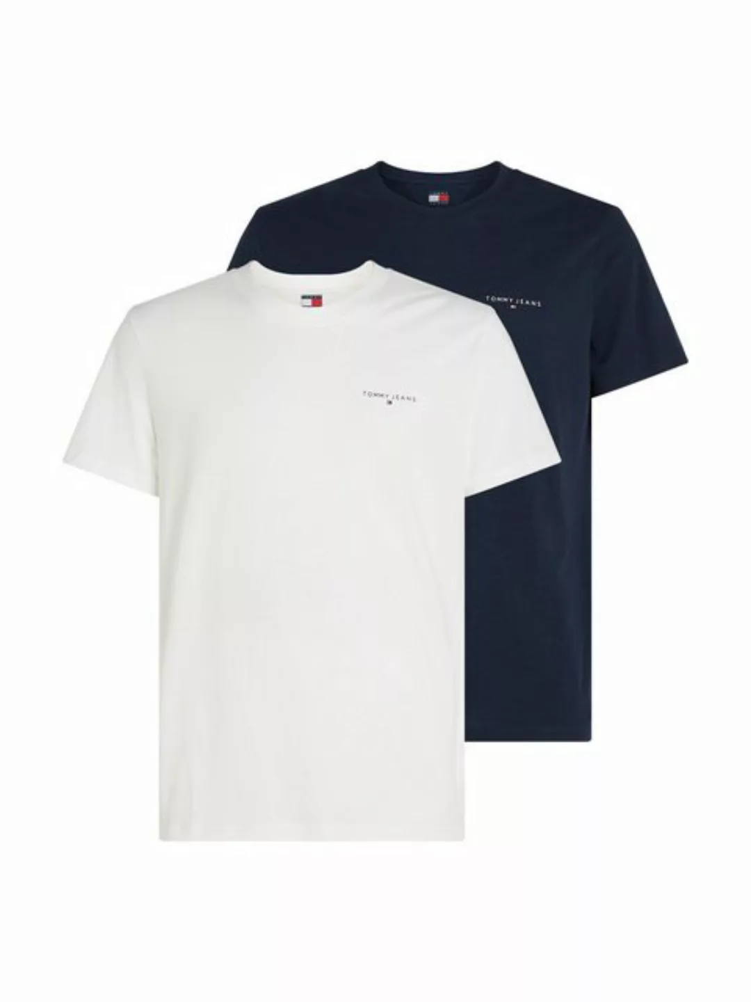 Tommy Jeans T-Shirt (Packung, 2-tlg., 2er-Pack) mit dezentem Logo günstig online kaufen