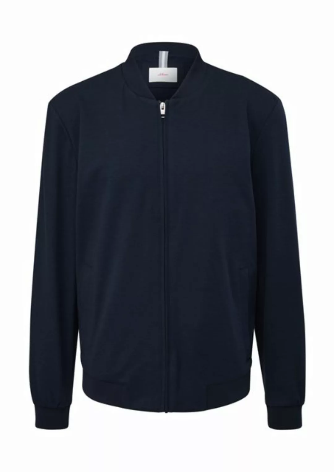 s.Oliver Allwetterjacke Blouson im Fabricmix Reißverschluss günstig online kaufen