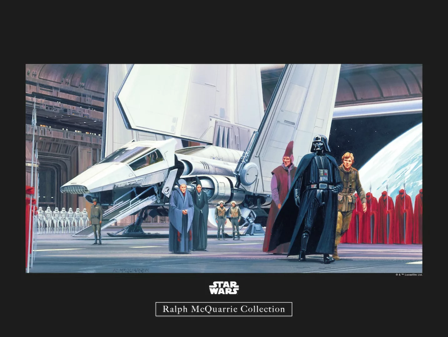 Komar Wandbild Star Wars Dock 40 x 30 cm günstig online kaufen