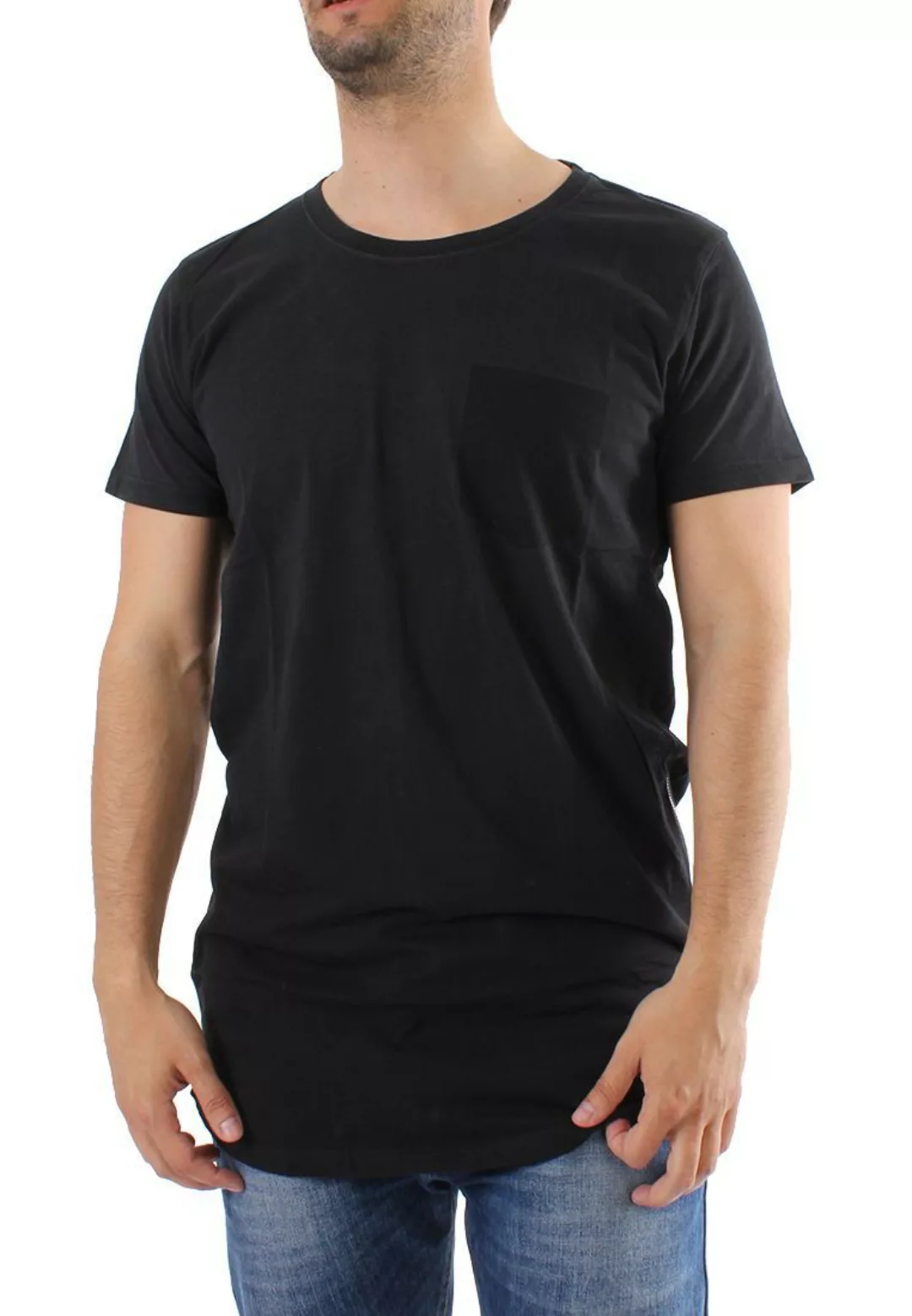 Shine Longshirt Men 45439 Black günstig online kaufen
