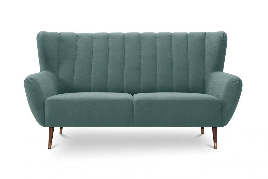 exxpo - sofa fashion 3-Sitzer Polly, bequem mit hoher Rückenlehne, hohe Füß günstig online kaufen