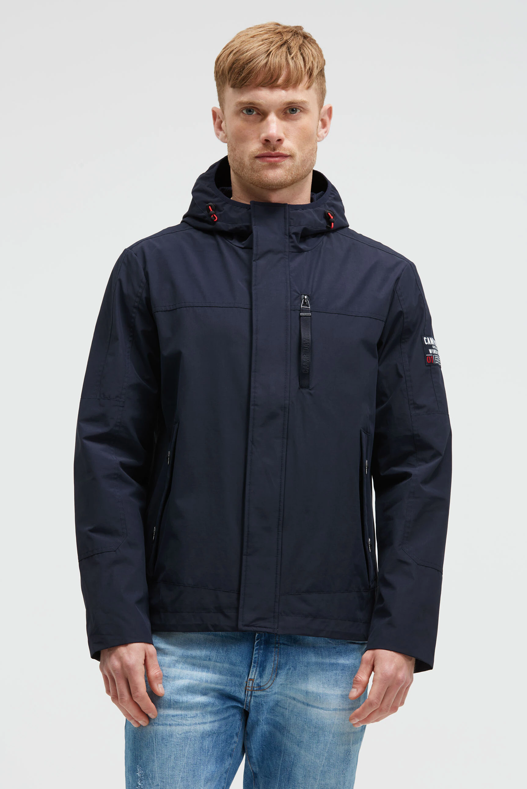 CAMP DAVID Outdoorjacke, mit Kapuze, mit verstellbarem Saum günstig online kaufen