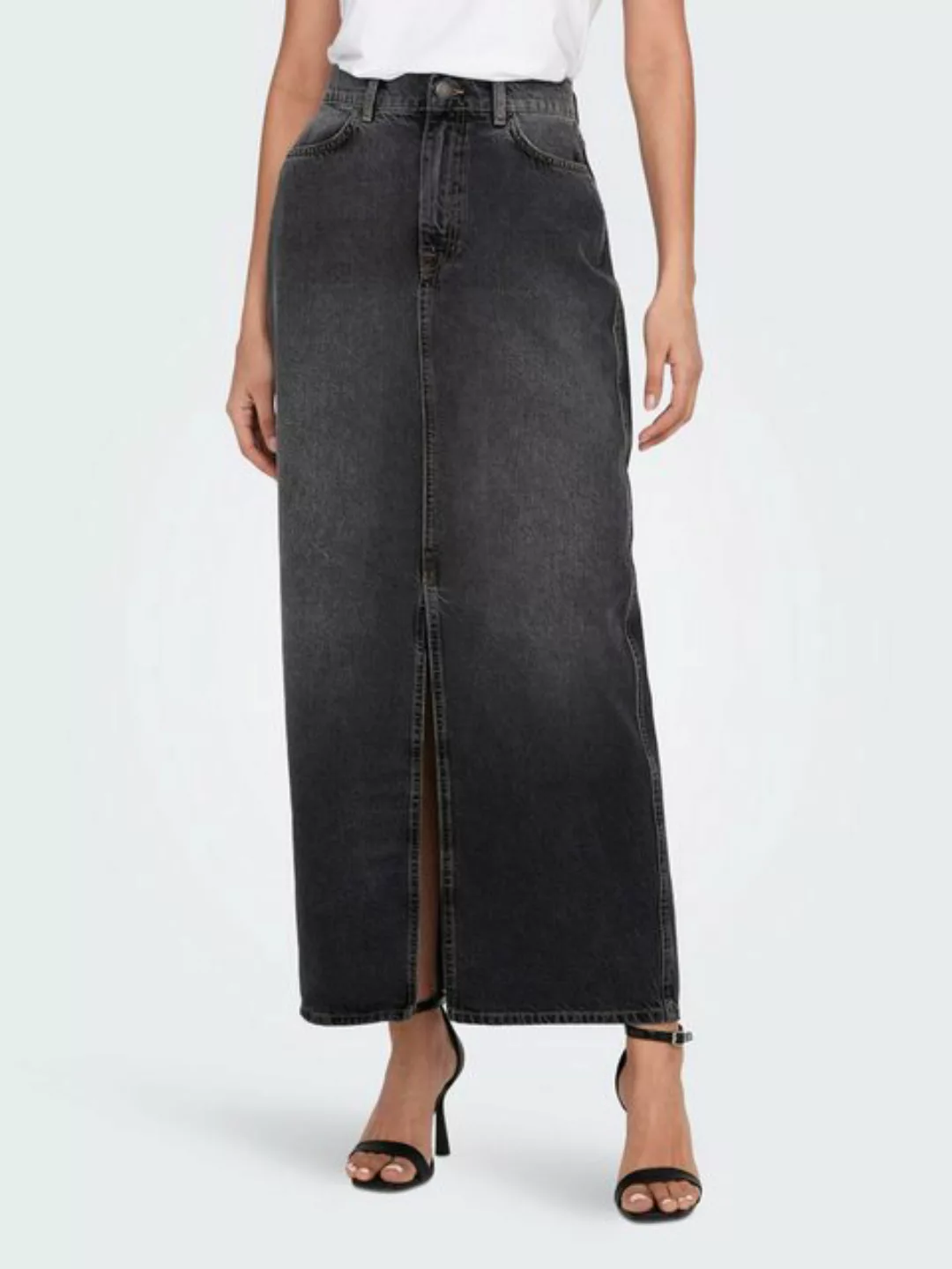 ONLY Jeansrock ONLCILLA LONG SLIT SKIRT DNM NOOS günstig online kaufen