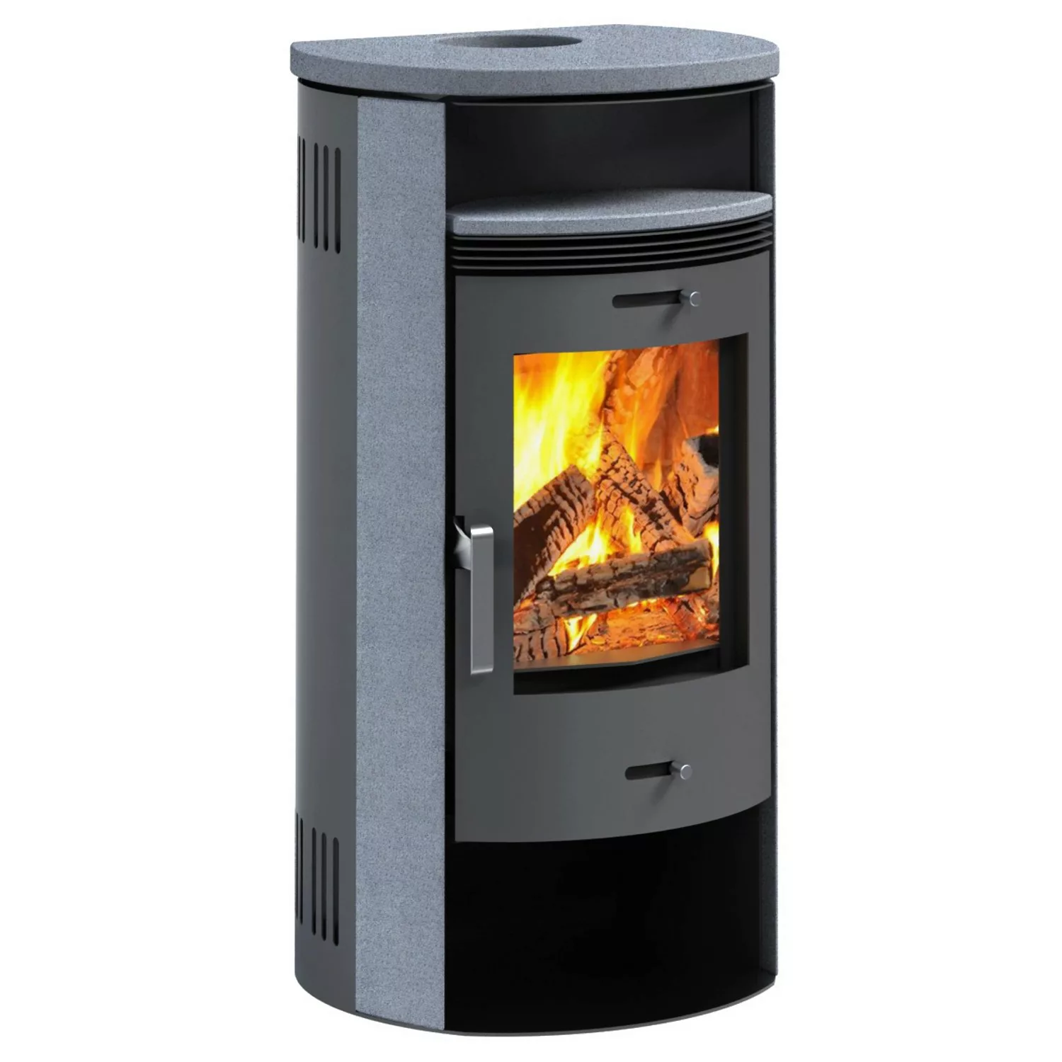 Kaminofen Casablanca Naturstein Grau 7,5 kW EEK: A günstig online kaufen