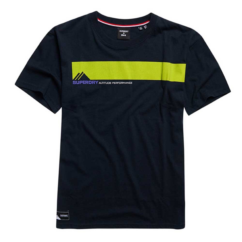 Superdry Mountain Sport Nrg Kurzärmeliges T-shirt XS Eclipse Navy günstig online kaufen