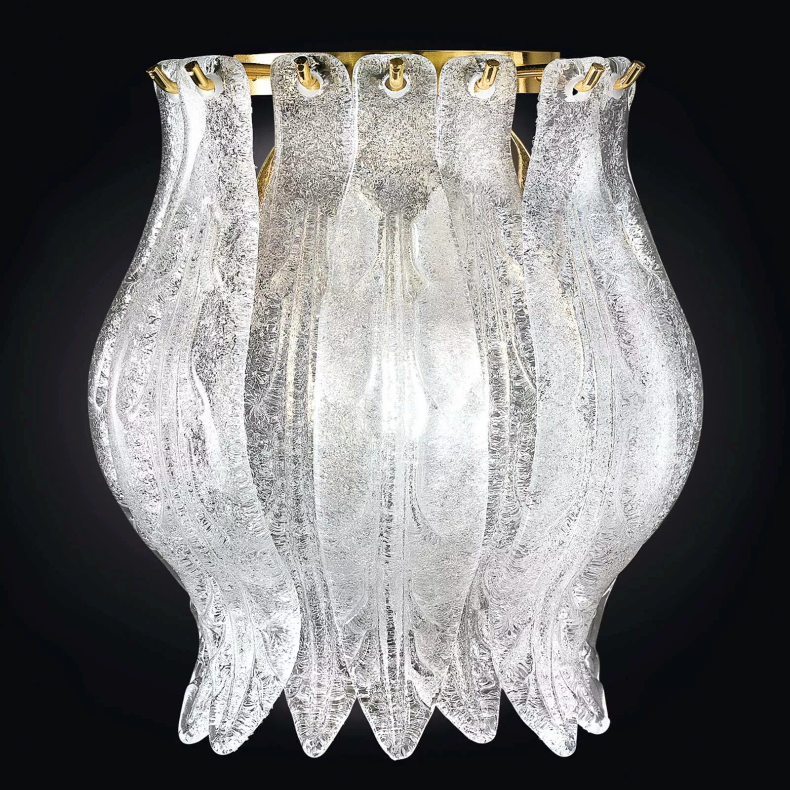 Wandleuchte Petali mit Muranoglas 19 cm günstig online kaufen