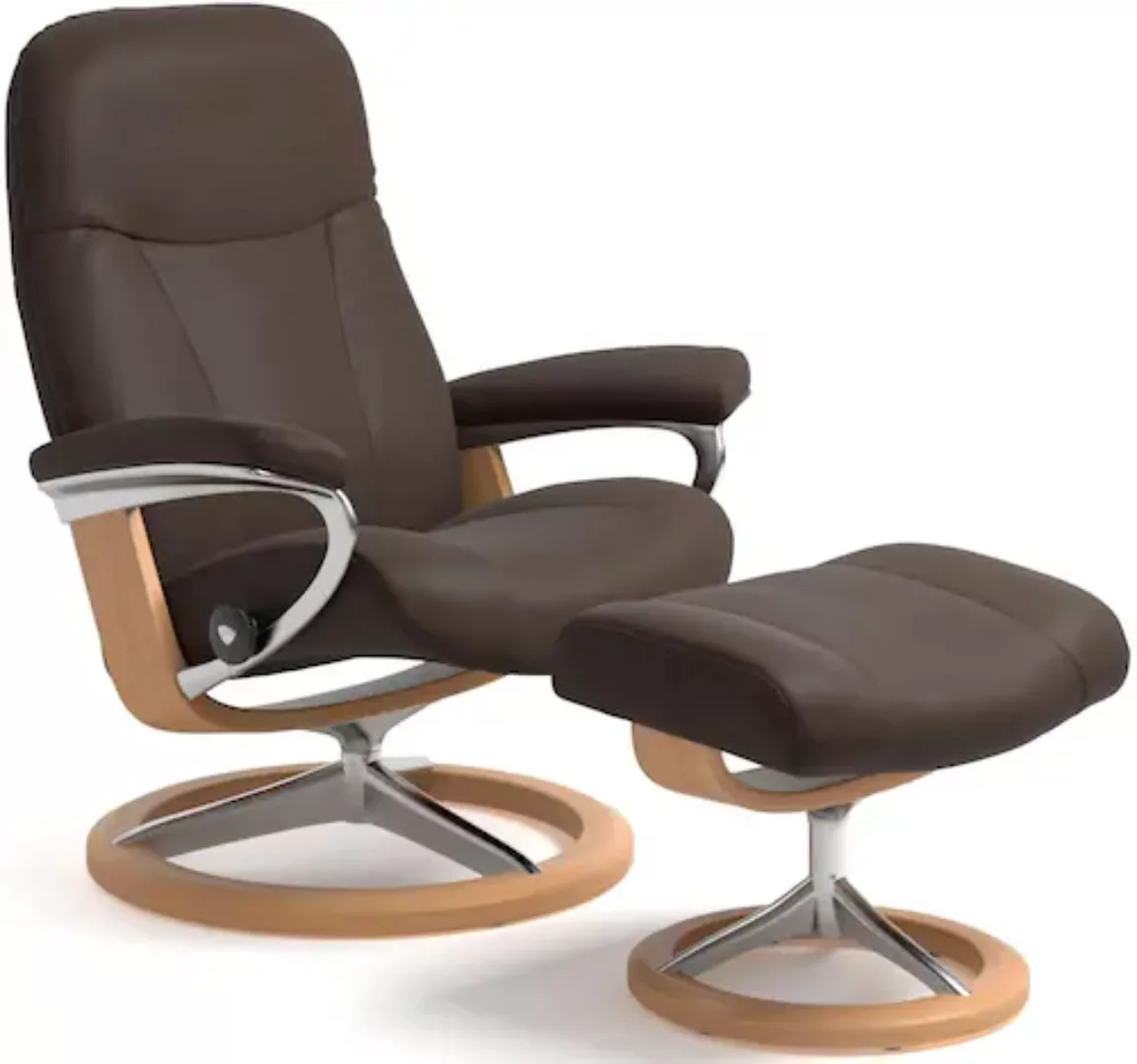 Stressless® Relaxsessel »Garda«, mit Signature Base, Größe L, Gestell Eiche günstig online kaufen