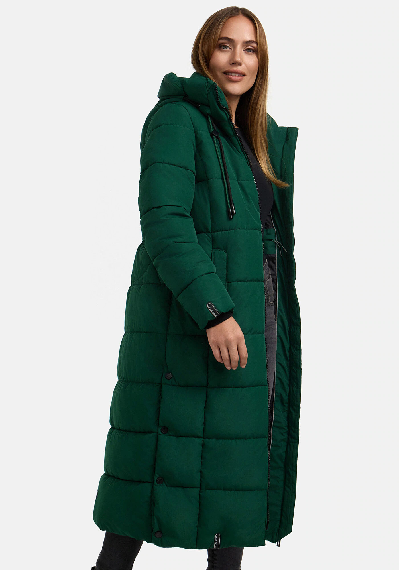 Marikoo Winterjacke "Nadeshikoo XIV", extra langer Winter Mantel gesteppt günstig online kaufen