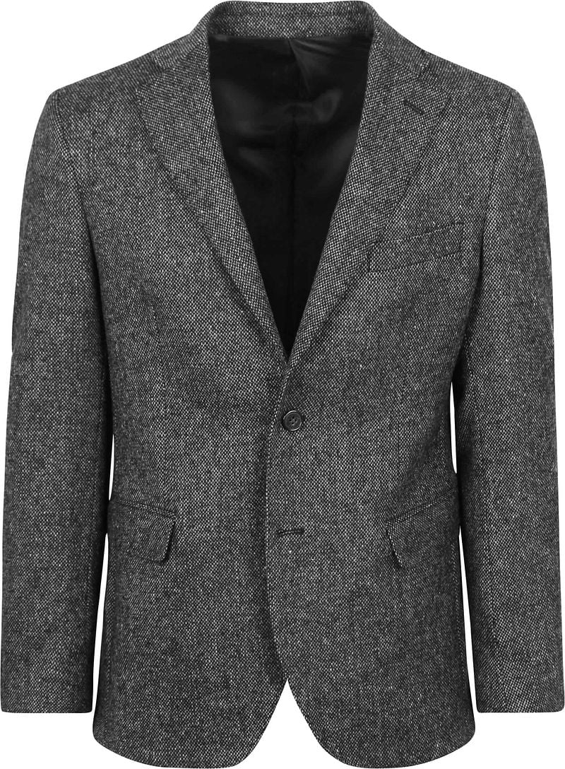 Suitable Birds Eye Blazer Merinowolle Anthrazit - Größe 58 günstig online kaufen